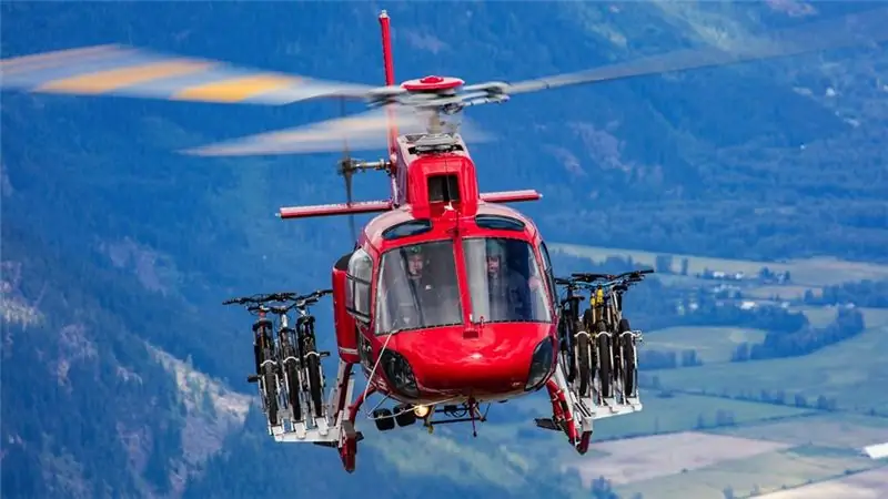 Стойка, которая запустит Western B.C. Хели-байк Индустрия