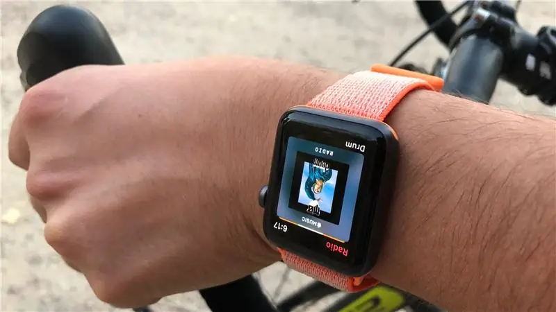 Потоковое воспроизведение музыки на Apple Watch