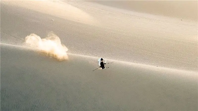 Кандид Товекс - и его лыжи - рвут все, кроме снега