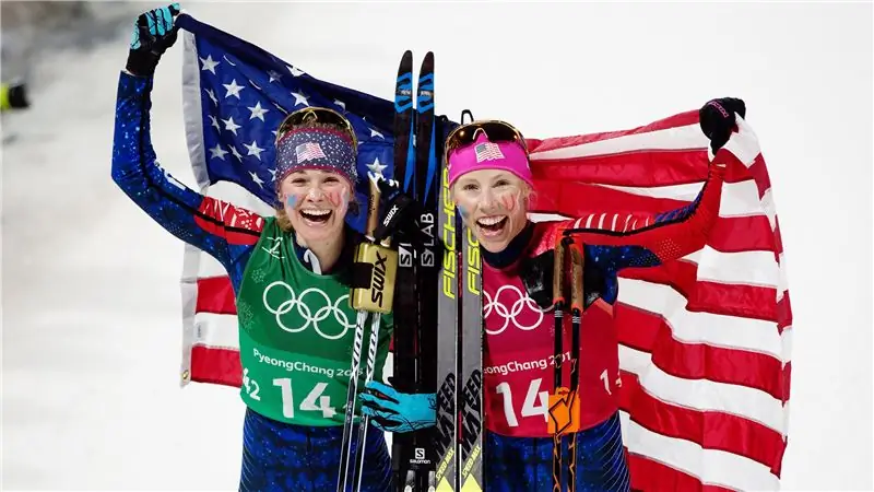 Золото в лыжных гонках среди женщин в США - огромная сделка