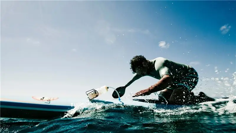 Как однорукий серфер планирует устранять лесные пожары