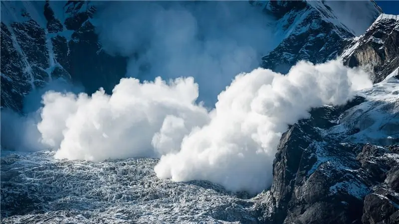 Изменение климата может сделать лавины более опасными