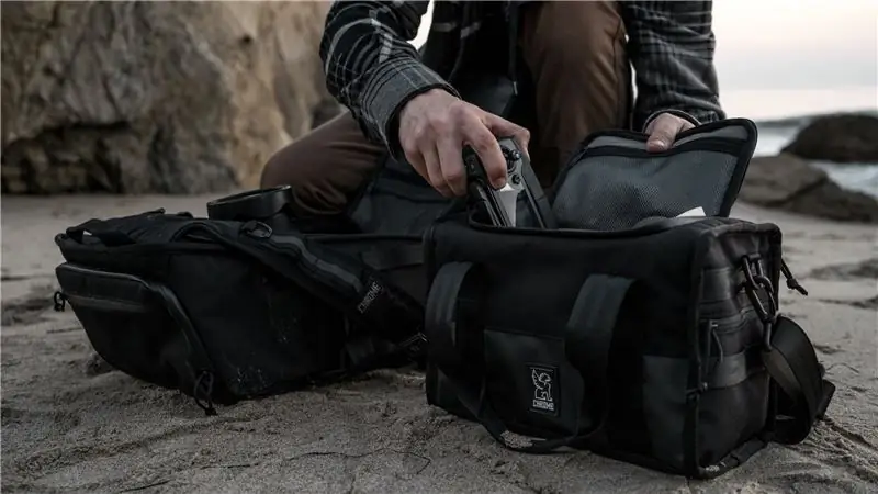 Тестирование хромированных сумок для фотоаппаратов Niko