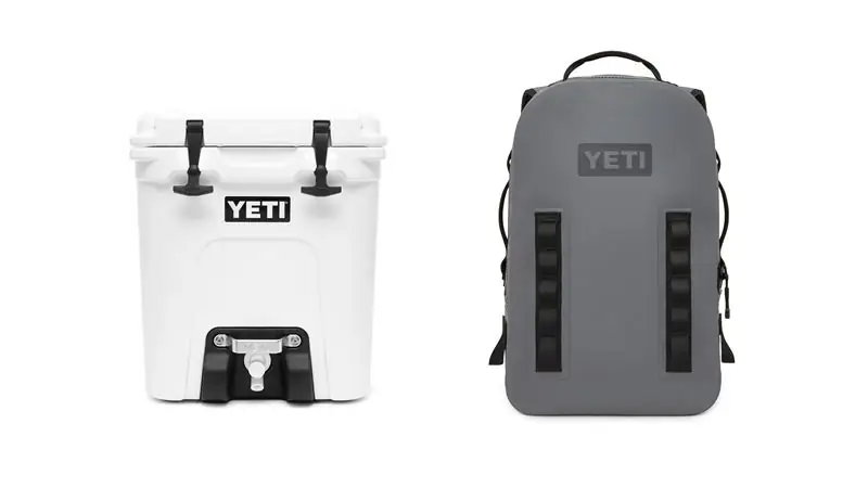Yeti представляет кулер для воды и рюкзак