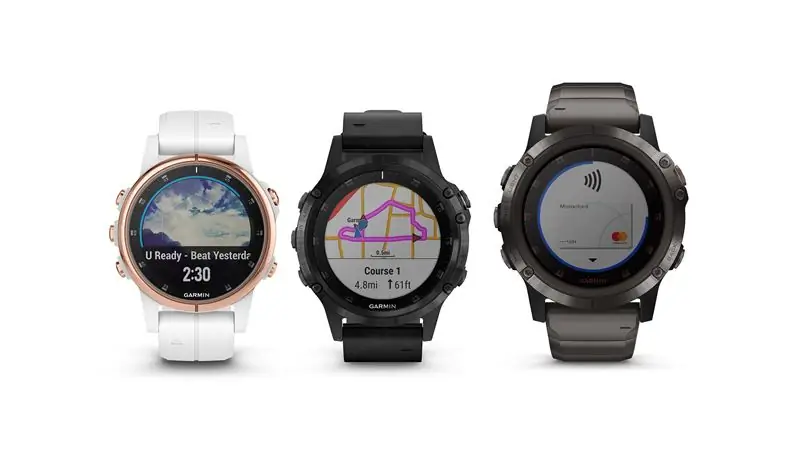 Garmin запускает серию Fenix 5 Plus