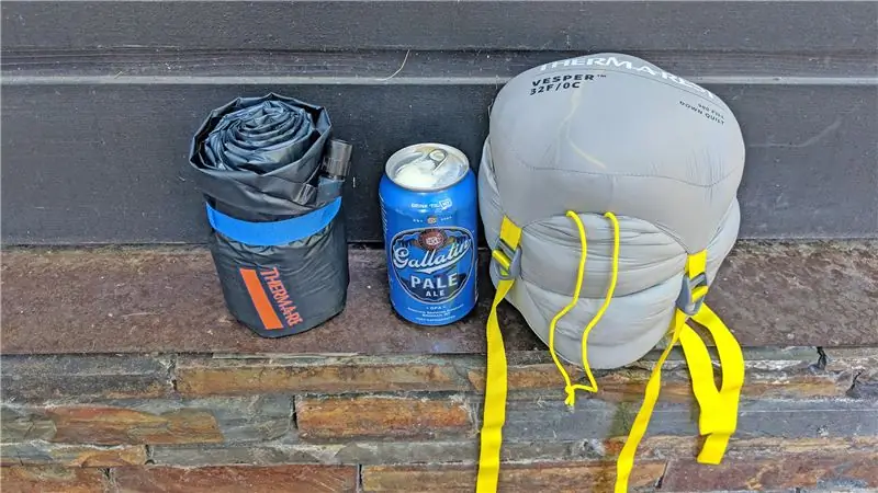 Тестирование новой сверхлегкой системы сна Therm-A-Rest