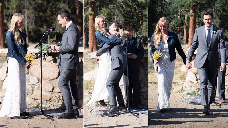 У нас была честная горная свадьба