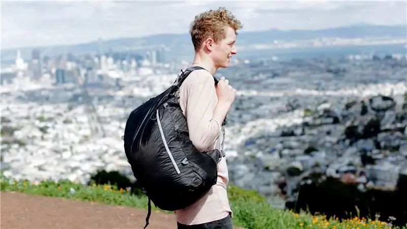 Надувной сверхлегкий воздушный рюкзак Trexad