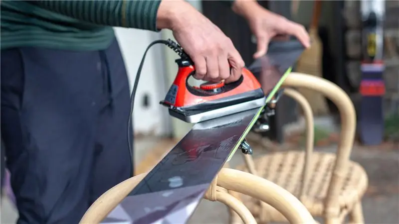 Как натереть лыжи воском