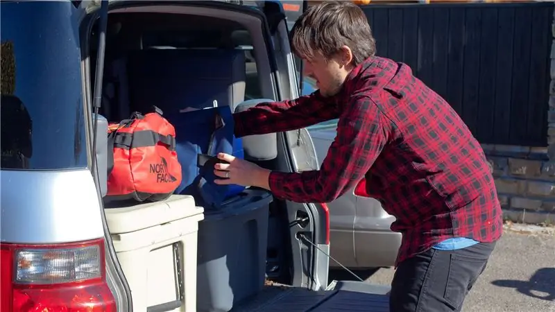 Как правильно упаковать машину в поездку на выходные