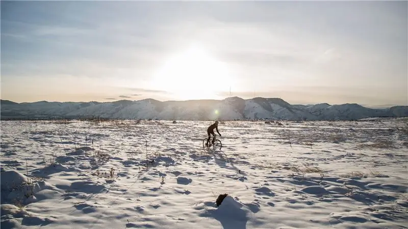 Утраченное искусство зимнего велоспорта