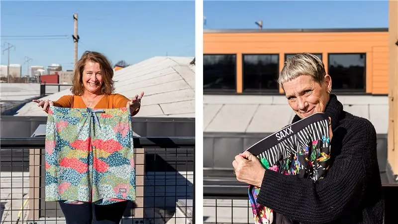 Познакомьтесь с женщинами за мужским нижним бельем Saxx