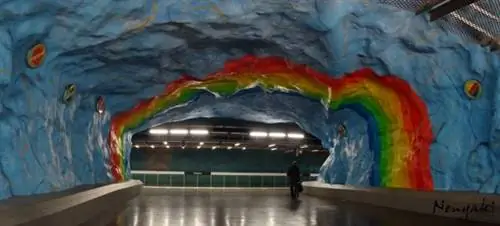 Стокгольмское метро – самая длинная художественная галерея в мире
