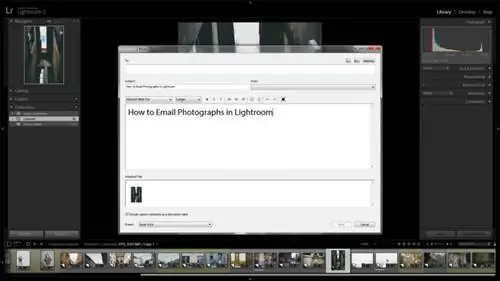 Как отправить фотографии по электронной почте в Lightroom Как отправить фотографии по электронной почте в Lightroom