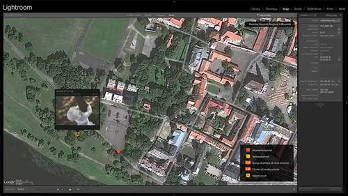 Как присвоить фотографиям геотеги в Lightroom
