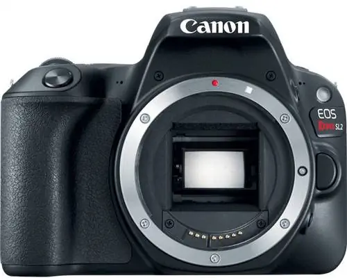 Рекомендуемые настройки Canon SL2