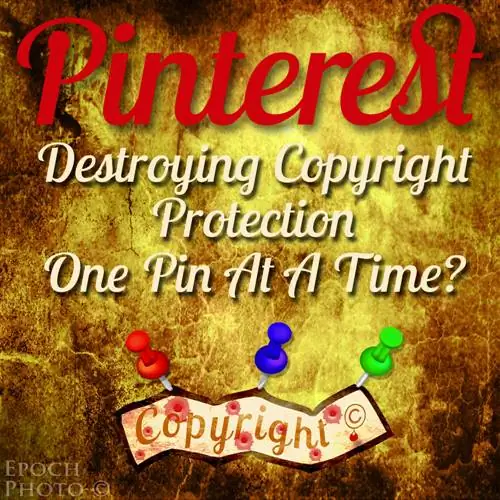 Pinterest – Нарушение авторских прав стало крутым?