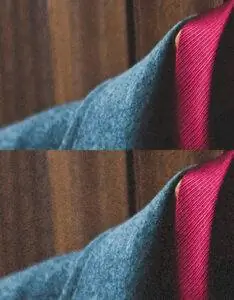 Сравнение шероховатости зерен