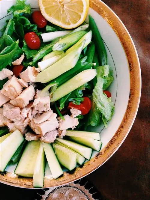 Салат из тунца