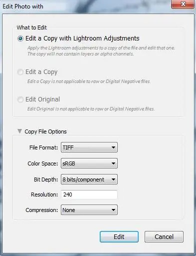 Редактировать фотографию с помощью