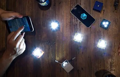 Управление люм-кубом