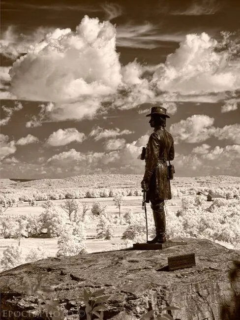 Генерал-губернатор Уоррен - Литл-Раунд-Топ, битва за Геттисберг