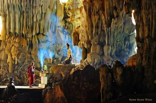 12. Кьяу-Кьяу-Винн - пещера Бирмы.