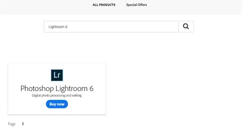 Каталог Adobe Lightroom 6
