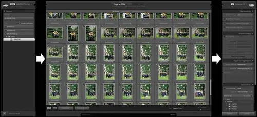 Окно импорта