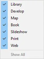 Модули Lightroom Right Click