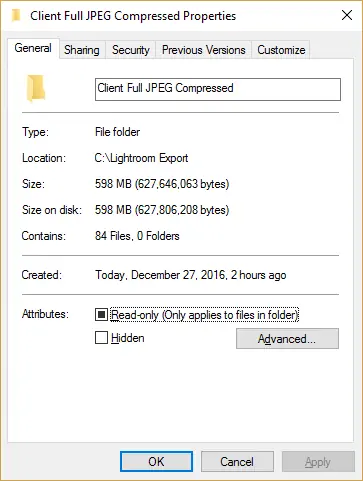 Экспортированный сжатый полный JPEG