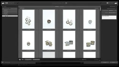 Окно импорта Adobe Photoshop Lightroom