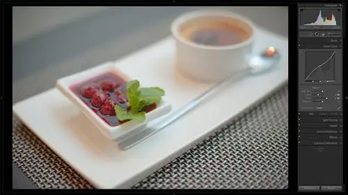 Инструмент «Тоновая кривая» - плоский