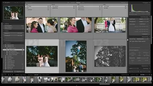 Обзор модуля библиотеки Lightroom: панель навигации