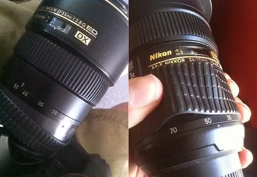 Дефекты кольца объектива Nikon