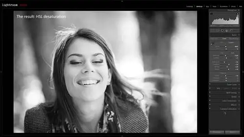 Как конвертировать портреты в B&W с помощью Lightroom