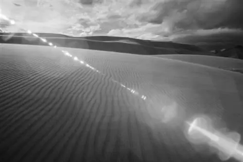 Пейзажная фотография с сильными бликами