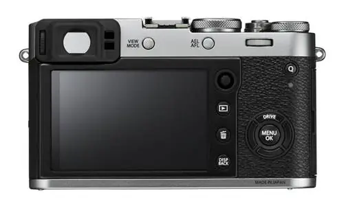 Задние элементы управления Fuji X100F