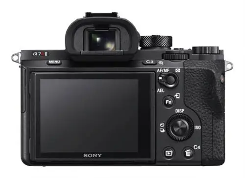 Sony A7R II сзади