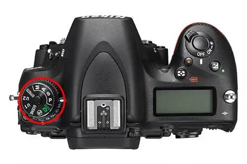 Диск переключения режимов PASM Nikon D750