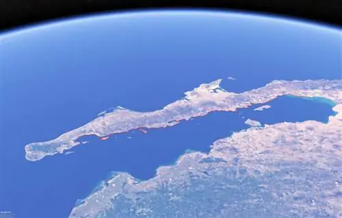 Карта экспедиции Баха