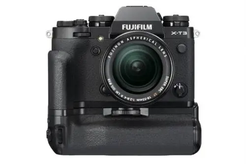 Передняя панель Fuji X-T3 с аккумуляторной ручкой Передняя панель Fuji X-T3 с аккумуляторной ручкой