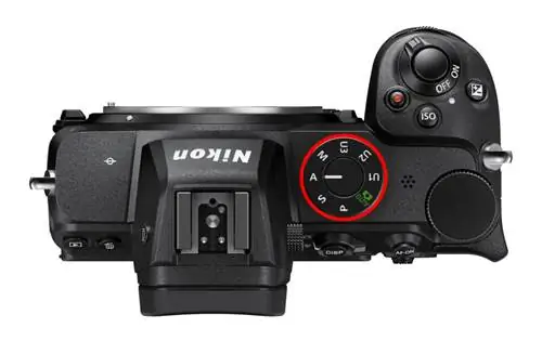 Nikon Z5 Top PASM-циферблат Nikon Z5 Top PASM-циферблат