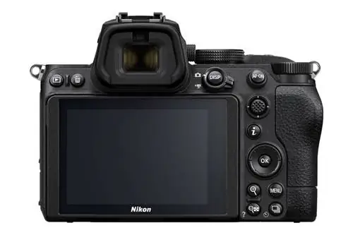 Nikon Z5, вид сзади Nikon Z5, вид сзади