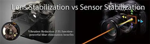 Стабилизация объектива и стабилизация в камере