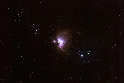 Стопка изображений Туманности Ориона 250