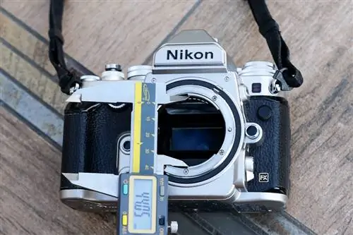 Размер горла Nikon F