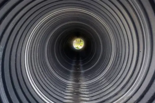 HDR строительной трубы