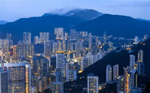 «Голубой час» Гонконга снят с Panasonic S1R