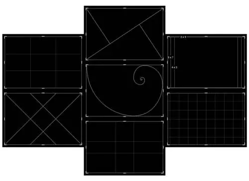 Наложение сетки обрезки Lightroom